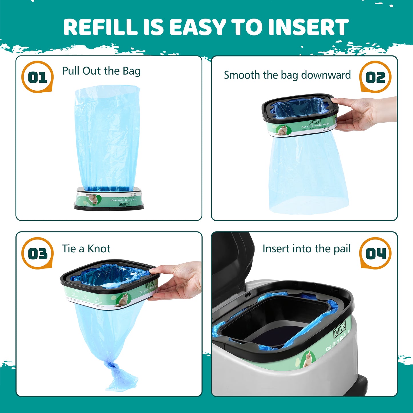 Cat litter Refill Bags