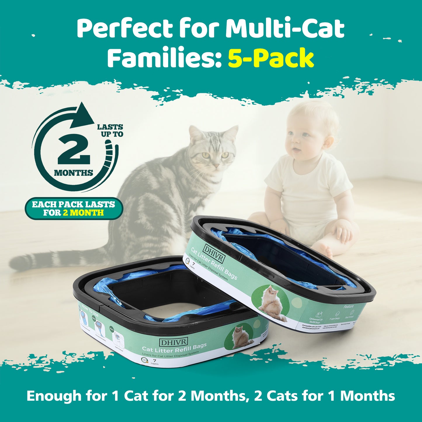 Cat litter Refill Bags