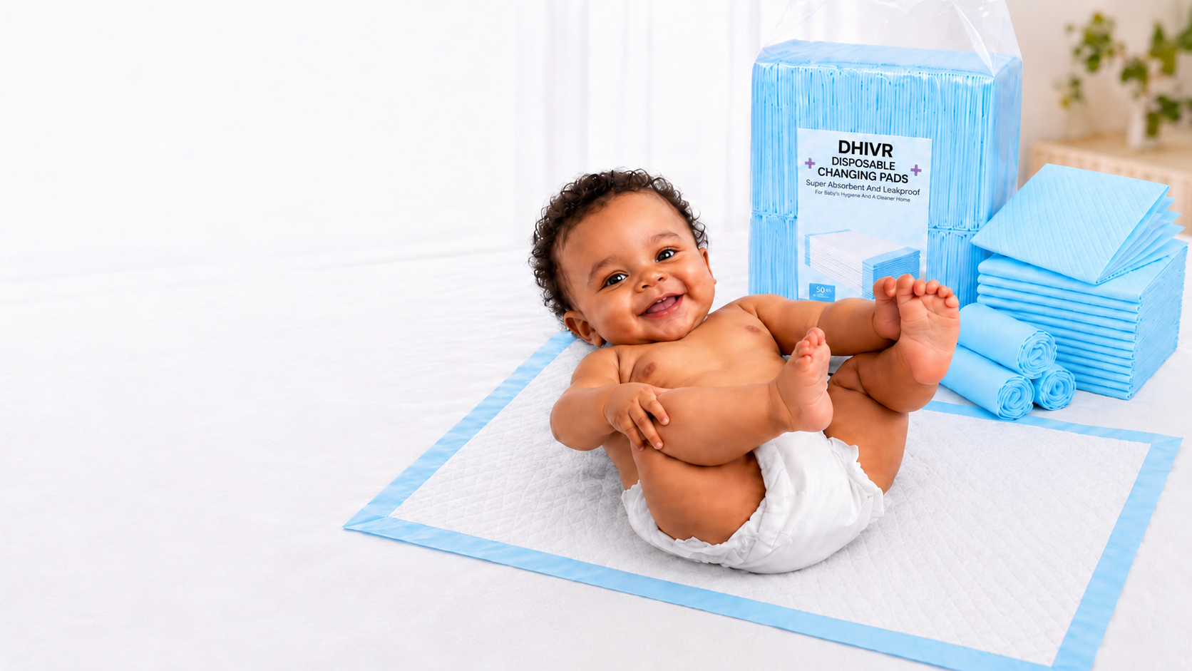 Soft, Leak-Proof Changing Pads for Clean Diaper