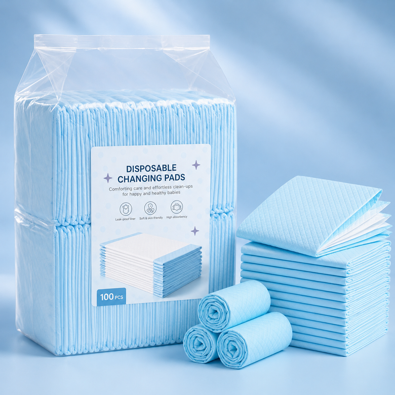 Disposable Changing Pads for Baby-45 x 33cm